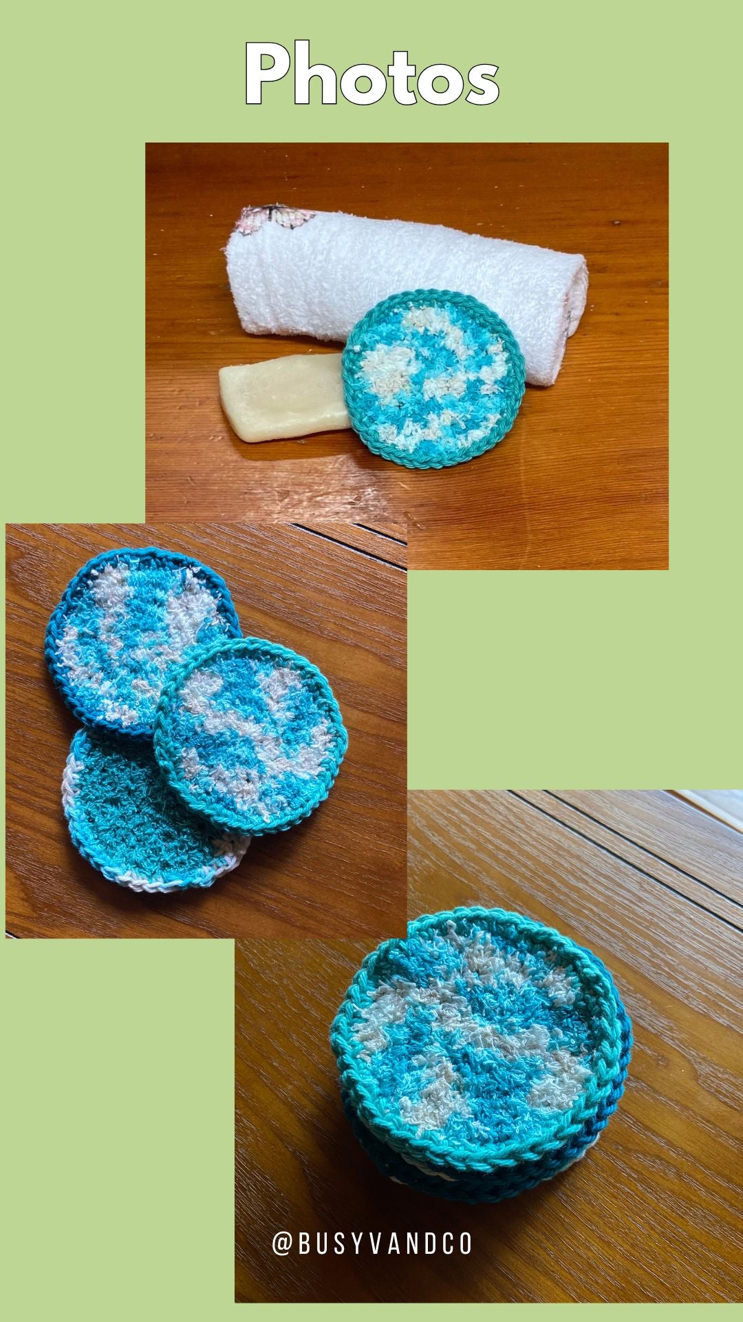 Dish Scrubby Crochet Pattern