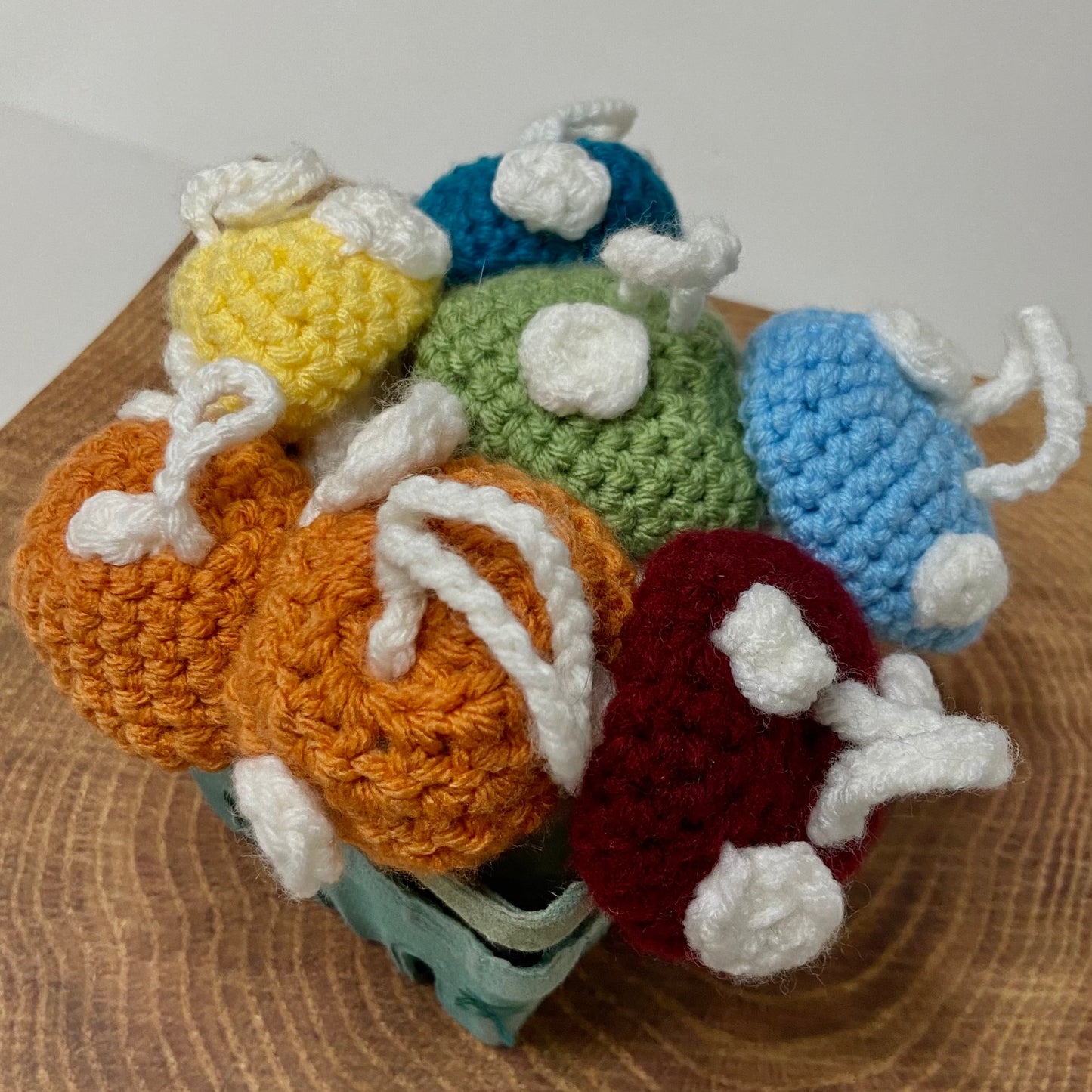 Mushroom keychains