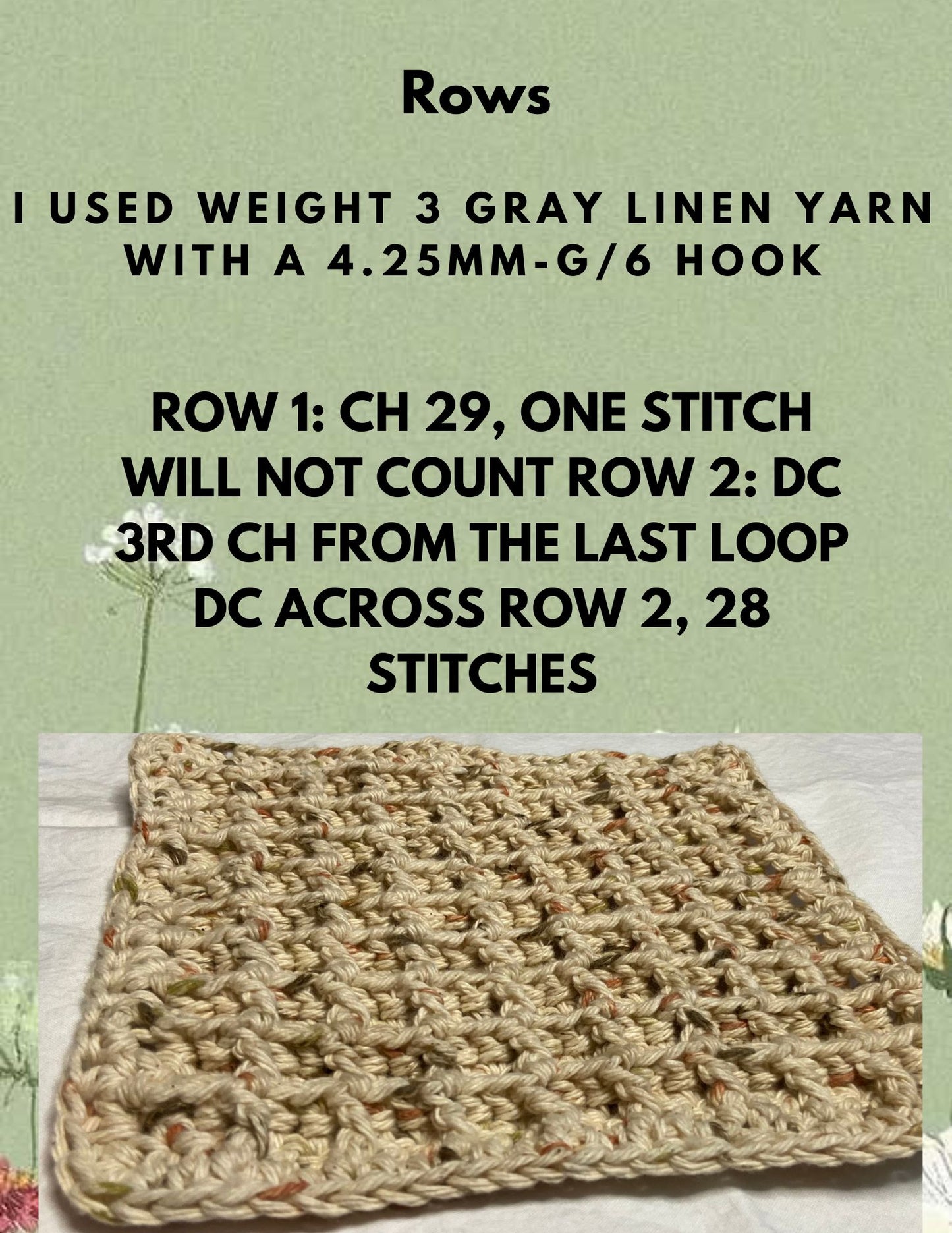 Perfect Waffle Stitch Crochet Pattern