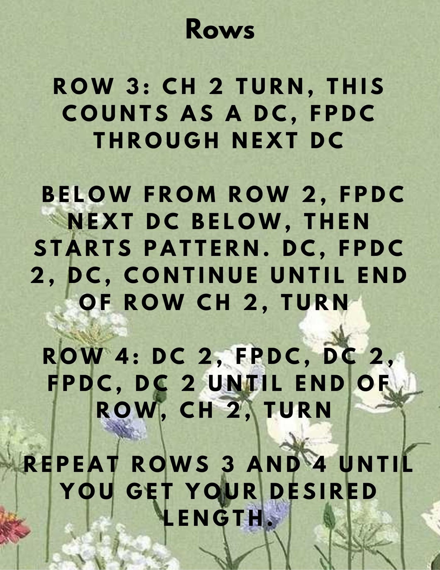 Perfect Waffle Stitch Crochet Pattern