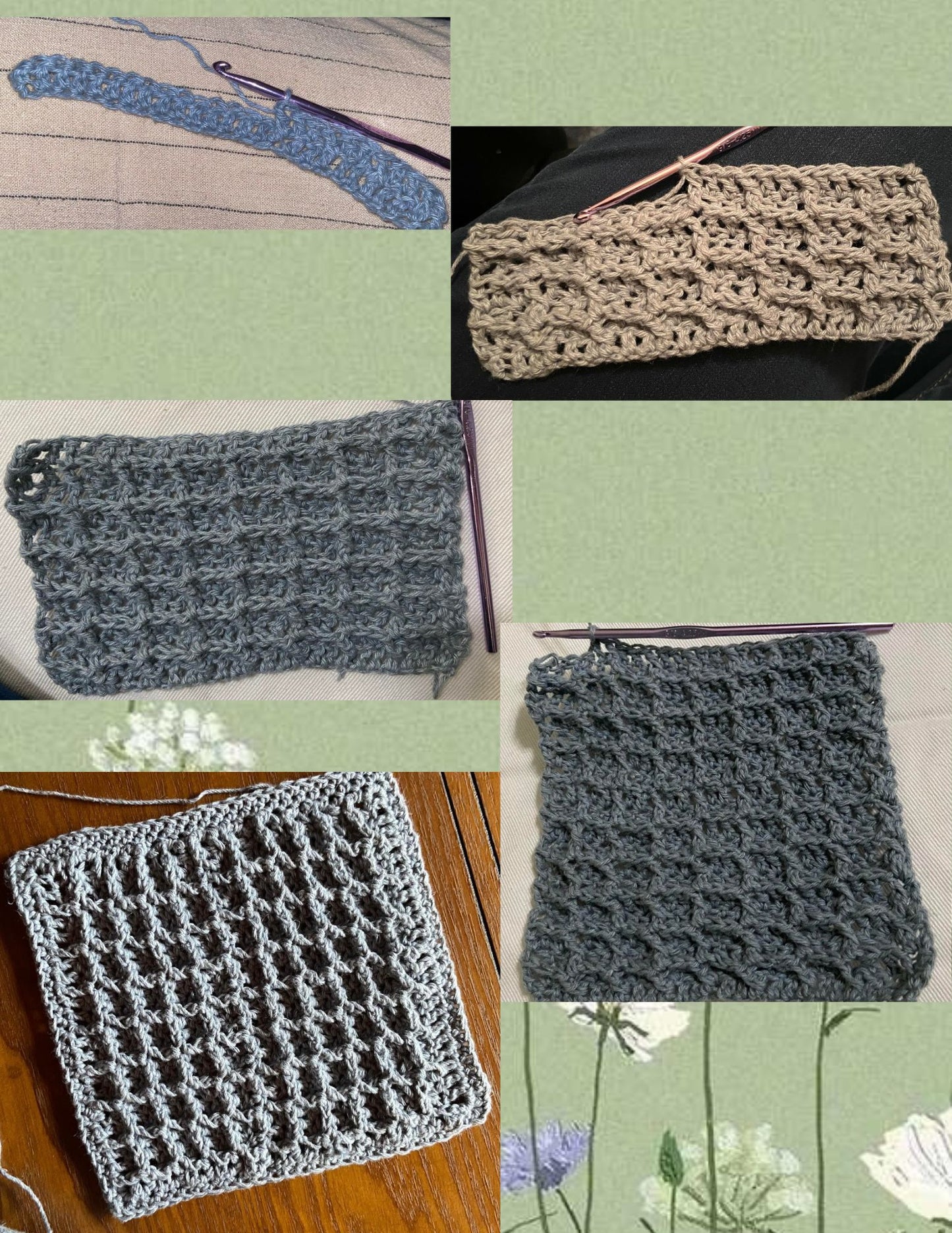 Perfect Waffle Stitch Crochet Pattern