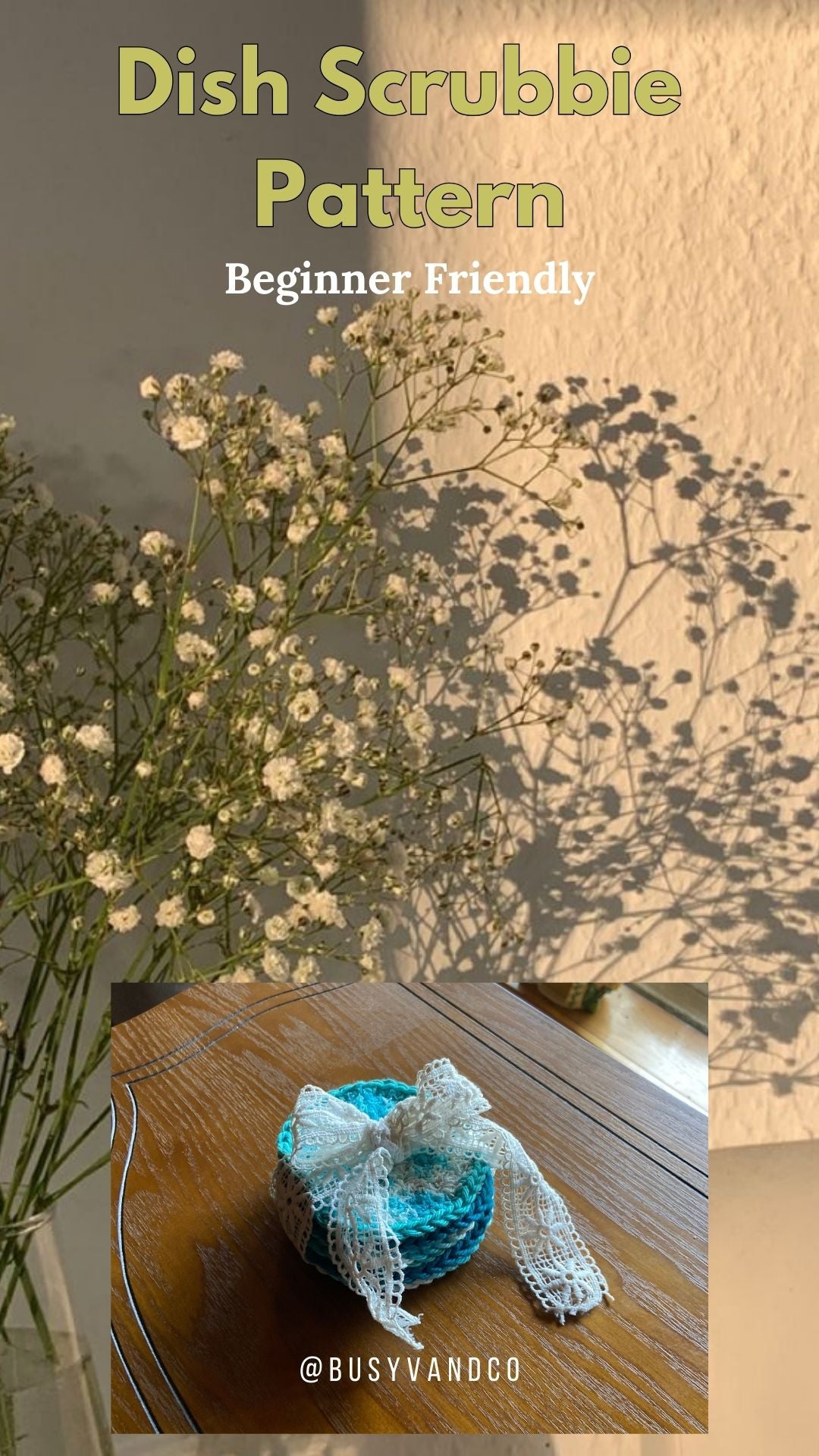 Dish Scrubby Crochet Pattern