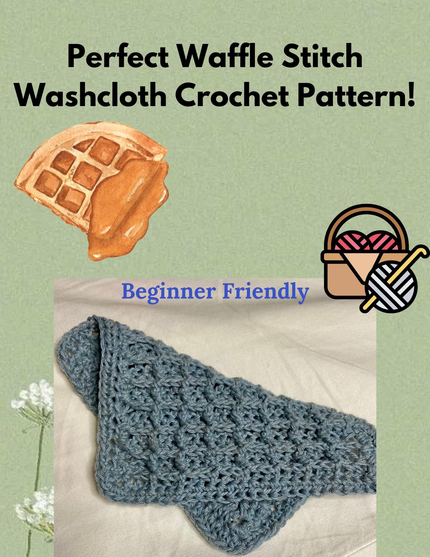Perfect Waffle Stitch Crochet Pattern